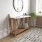 Flash Furniture 52 W, 14 L, 32 H, Engineered Wood, Warm Oak/Marble ZG-034-WOAK-MARB-GG - alternate 1